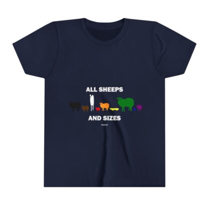 ALL SHEEPS AND SIZES Youth Short Sleeve Tee - Image 13