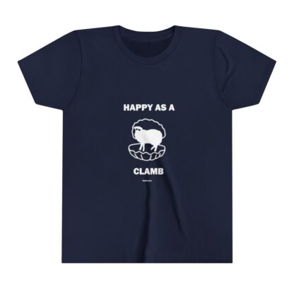 HAPPY AS A CLAMB Youth Short Sleeve Tee - Image 21