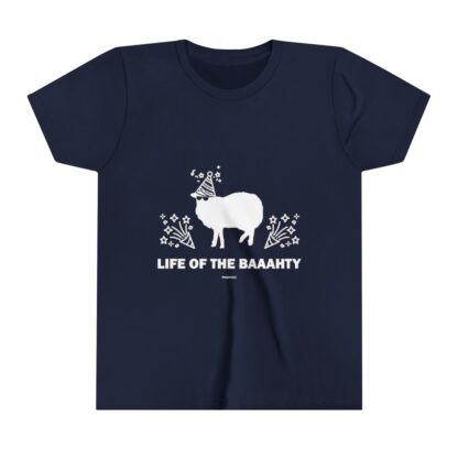 LIFE OF THE BAAAHTY Youth Short Sleeve Tee - Image 21