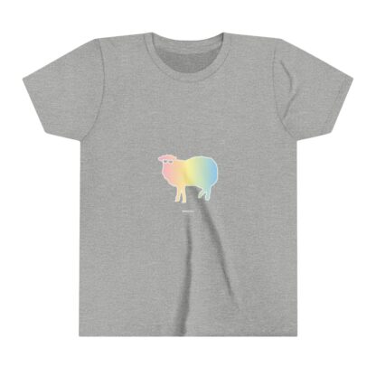 Cotton Candy Sheep Youth Short Sleeve Tee - Image 11