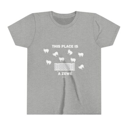 THIS PLACE IS A ZEWE Youth Short Sleeve Tee - Image 9