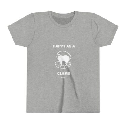 HAPPY AS A CLAMB Youth Short Sleeve Tee - Image 11