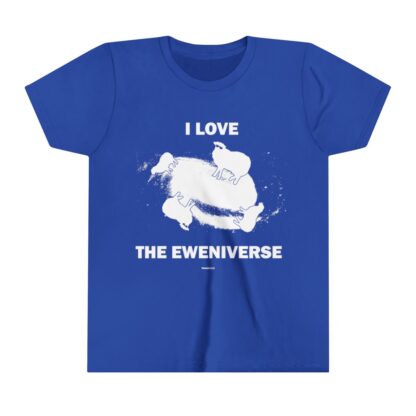 I LOVE THE EWENIVERSE Youth Short Sleeve Tee