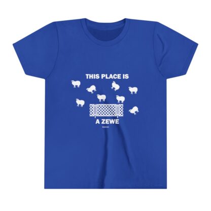 THIS PLACE IS A ZEWE Youth Short Sleeve Tee - Image 13