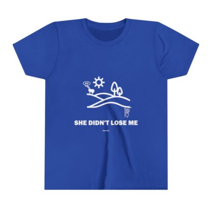 SHE DIDN'T LOSE ME Youth Short Sleeve Tee - Image 13