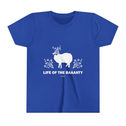 LIFE OF THE BAAAHTY Youth Short Sleeve Tee - Image 13