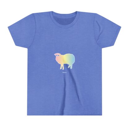 Cotton Candy Sheep Youth Short Sleeve Tee - Image 13