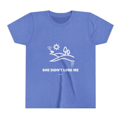 SHE DIDN'T LOSE ME Youth Short Sleeve Tee - Image 11