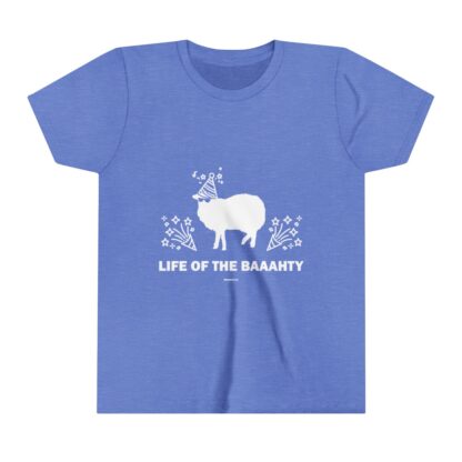 LIFE OF THE BAAAHTY Youth Short Sleeve Tee - Image 11