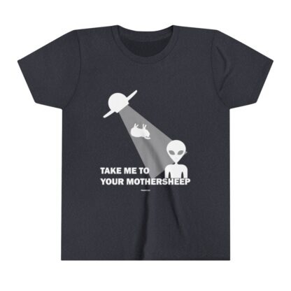 TAKE ME TO YOUR MOTHERSHEEP Youth Short Sleeve Tee - Image 17