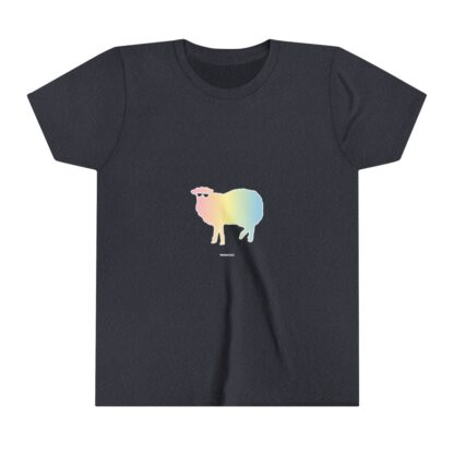 Cotton Candy Sheep Youth Short Sleeve Tee - Image 17