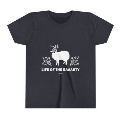 LIFE OF THE BAAAHTY Youth Short Sleeve Tee - Image 19