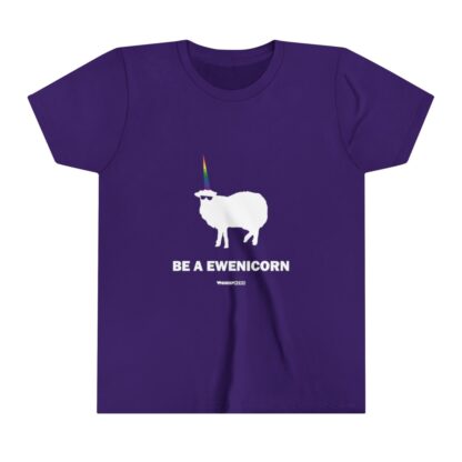 BE A EWENICORN Youth Short Sleeve Tee