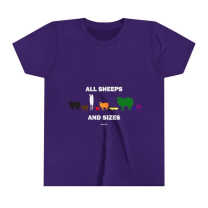 ALL SHEEPS AND SIZES Youth Short Sleeve Tee - Image 15