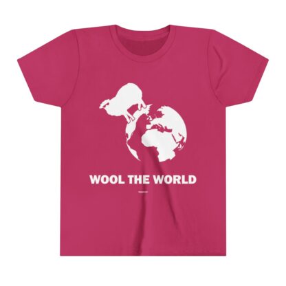 WOOL THE WORLD Youth Short Sleeve Tee - Image 23