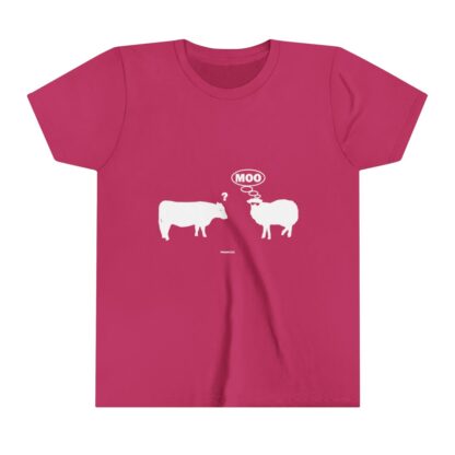 MOO Sheep Youth Short Sleeve Tee - Image 25