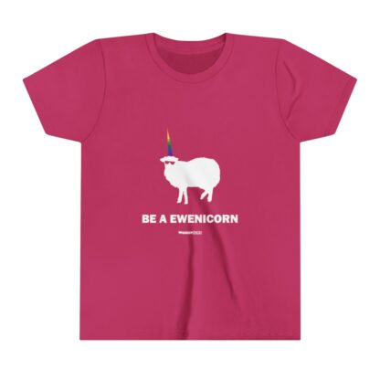 BE A EWENICORN Youth Short Sleeve Tee - Image 25