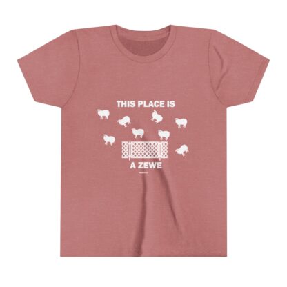 THIS PLACE IS A ZEWE Youth Short Sleeve Tee - Image 3