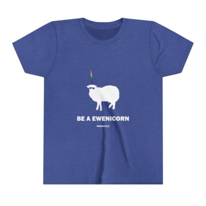 BE A EWENICORN Youth Short Sleeve Tee - Image 17