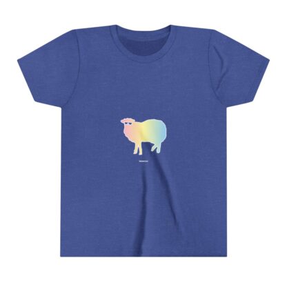 Cotton Candy Sheep Youth Short Sleeve Tee - Image 15