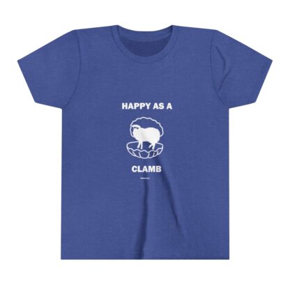 HAPPY AS A CLAMB Youth Short Sleeve Tee - Image 15