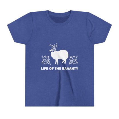 LIFE OF THE BAAAHTY Youth Short Sleeve Tee - Image 15