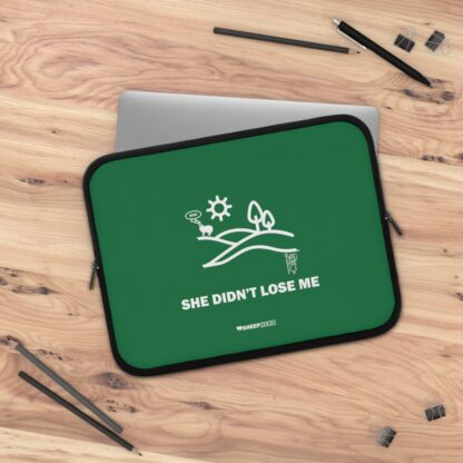 SHE DIDN'T LOSE ME Laptop Sleeve - Image 5