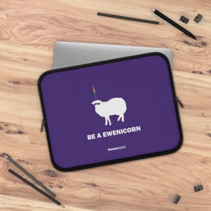 BE A EWENICORN Laptop Sleeve - Image 5