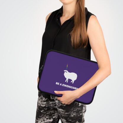 BE A EWENICORN Laptop Sleeve - Image 6