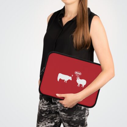 MOO Sheep Laptop Sleeve - Image 6