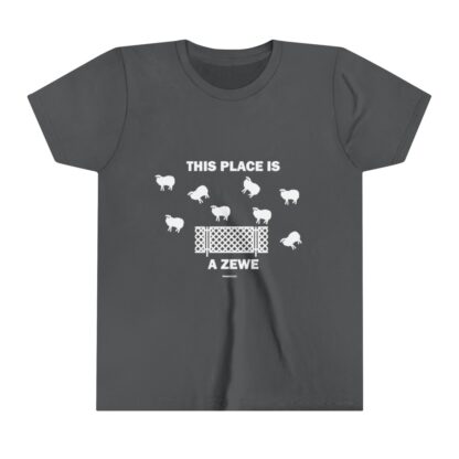 THIS PLACE IS A ZEWE Youth Short Sleeve Tee - Image 17