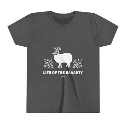 LIFE OF THE BAAAHTY Youth Short Sleeve Tee - Image 17