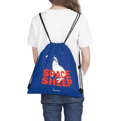 SPACE SHEEP Outdoor Drawstring Bag - Image 5