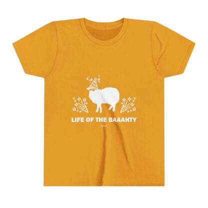 LIFE OF THE BAAAHTY Youth Short Sleeve Tee